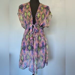 Becca By Rebecca Virtue Green Coverup S?